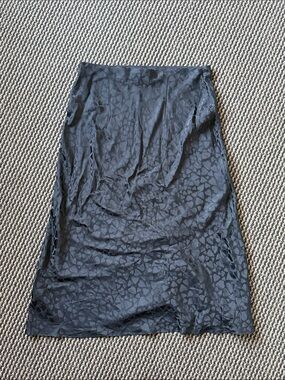 Realisation Par silk heart slip skirt